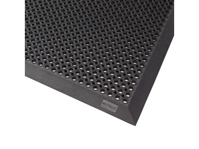 Gummimåtte med kant lav