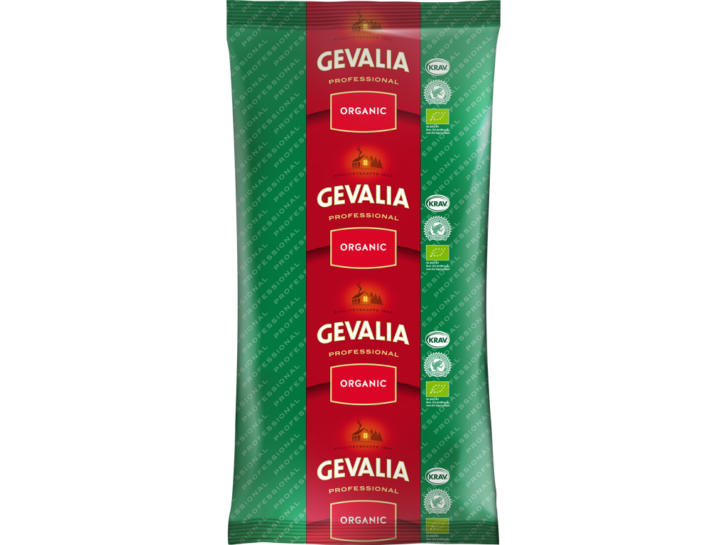 Gevalia økologisk formalet kaffe  6 x 1 kg