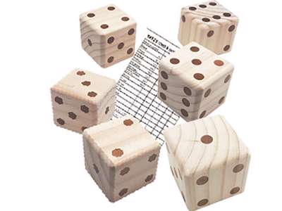 Mega Yatzy havespil i træ