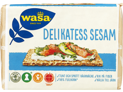 Wasa delikatesse sesam 12 x 285 g