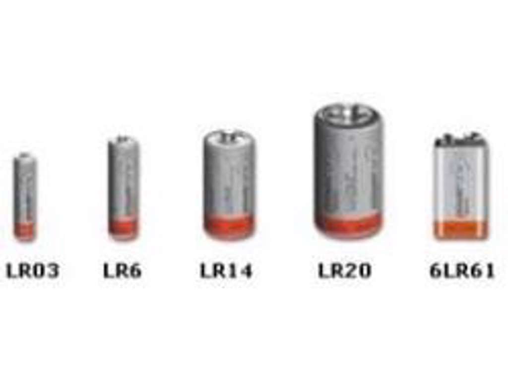 Batteri LR20/D 1,5V á 12 stk.