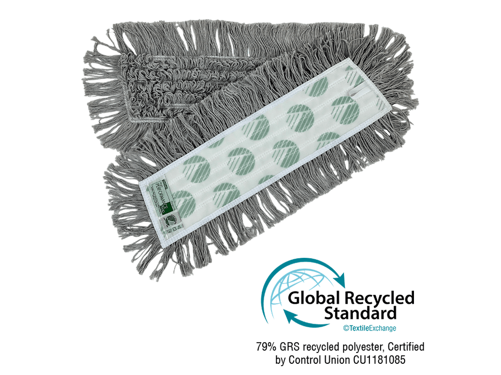 Fladmopgarn til velcro, med løkker