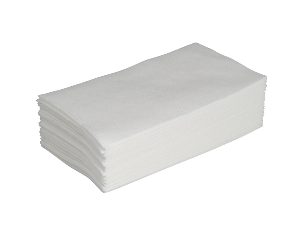 Serviet 30x33 1-lag á 5000 Hvid Nyfiber 1/8-fold