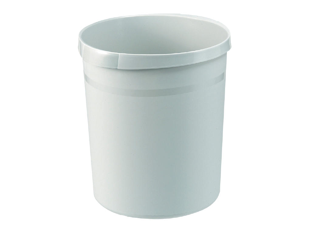 Papirkurv rund 18lt. Grå 