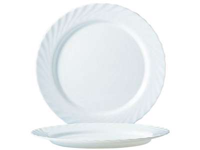 Arcoroc Trianon tallerken flad med bølgekant Ø 24 cm á 6 stk.