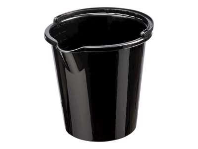 Gulvspand, plast 10lt SORT