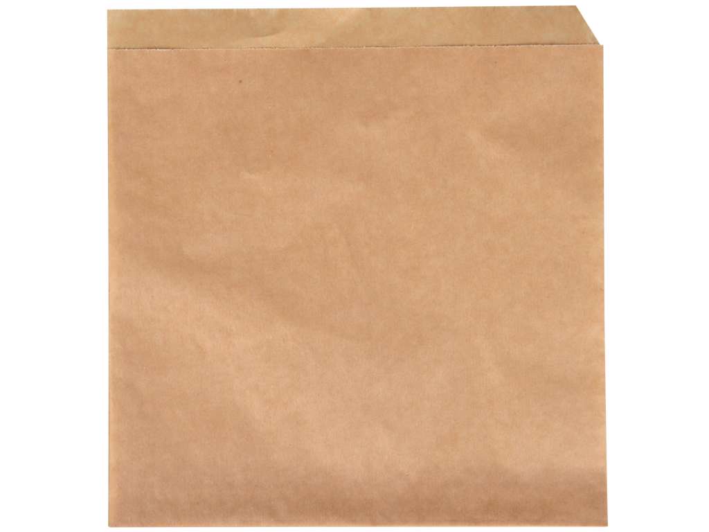 Burgerlomme 19 x 19 cm BRUN PE