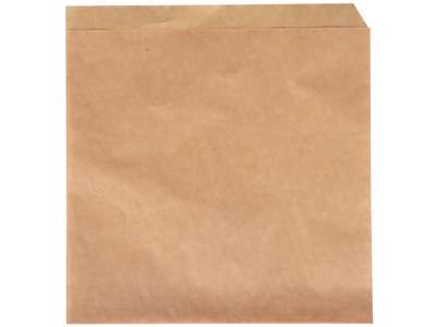 Burgerlomme 19 x 19 cm BRUN PE