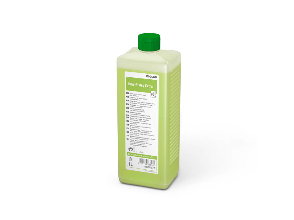 Ecolab Lime-A-Way Extra flydende afkalkningsmiddel 4 x 1 liter
