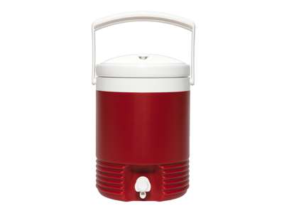 IGLOO Termodunk til vand 7,6lt med taphane RØD