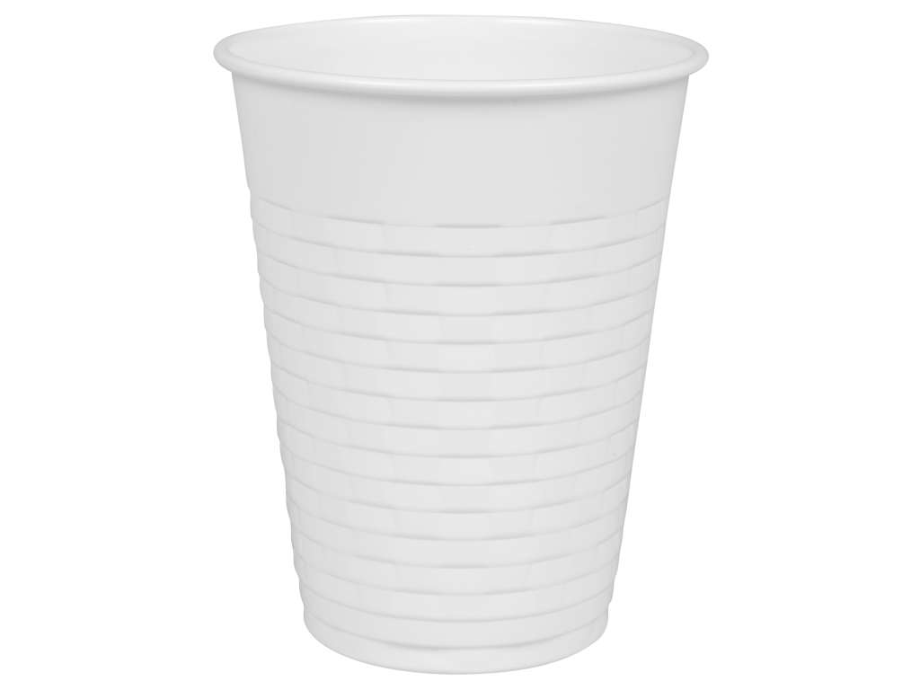 Automatbægre 21 cl HVID á 3000 stk.