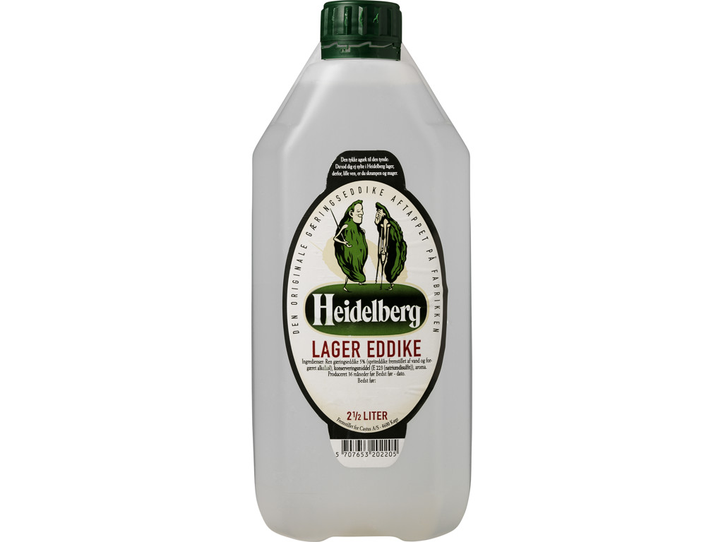 Husholdningseddike UDEN farve 2,5 lt.