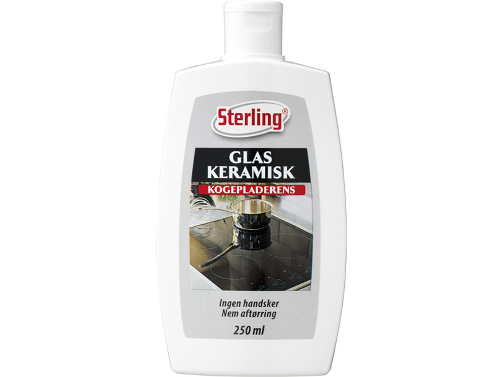 Glaskeramisk kogepladerens 6 x 250 ml