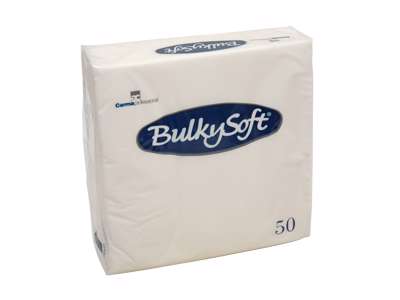 Serviet 33x33 2-lag á 2400stk.HVID