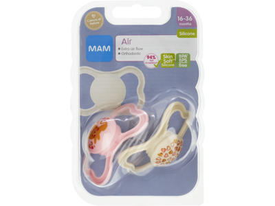 Sut silikone MAM Air 16-36MD 6x2 stk