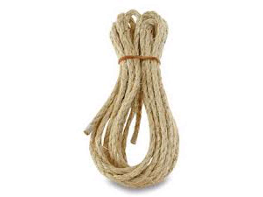 Sisalreb til tønde 6 m