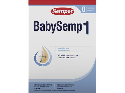 Semper Allomin 1 modermælserstatning pulver 2 x 400 g