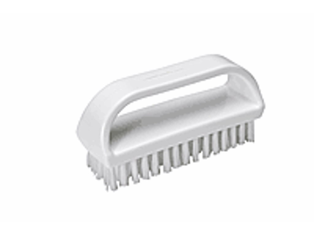 Neglebørste med plasthåndtag