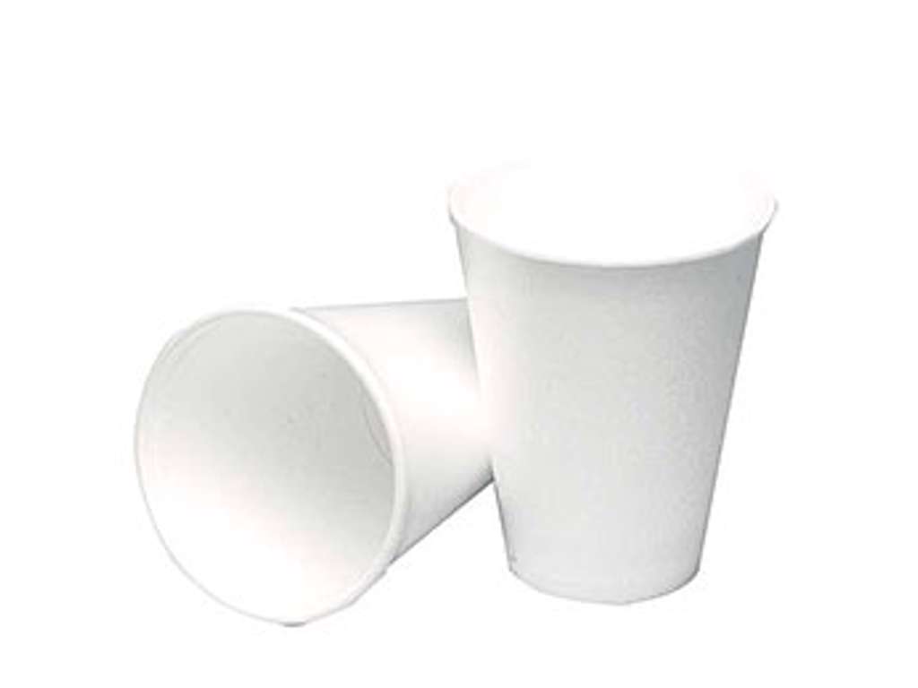 Termobægre HVID 35 cl á 1000 stk.