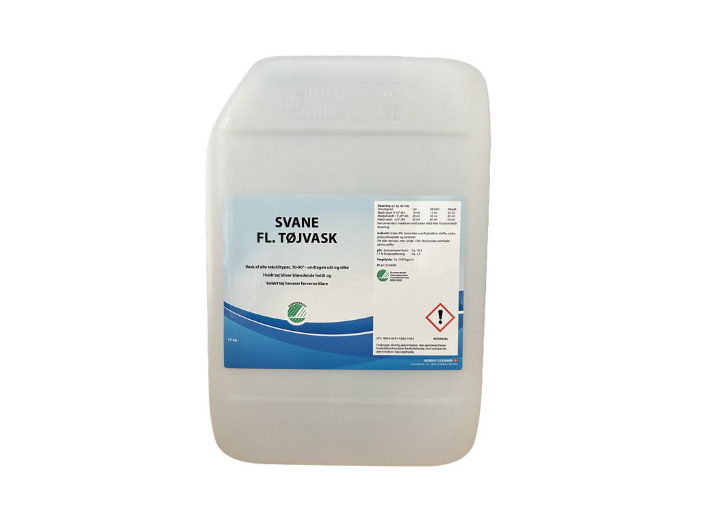 Flydende Tøjvask  SVANE  10kg