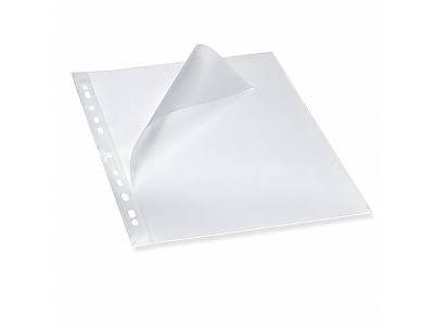 Plastlomme A4 Åben top og side 100stk