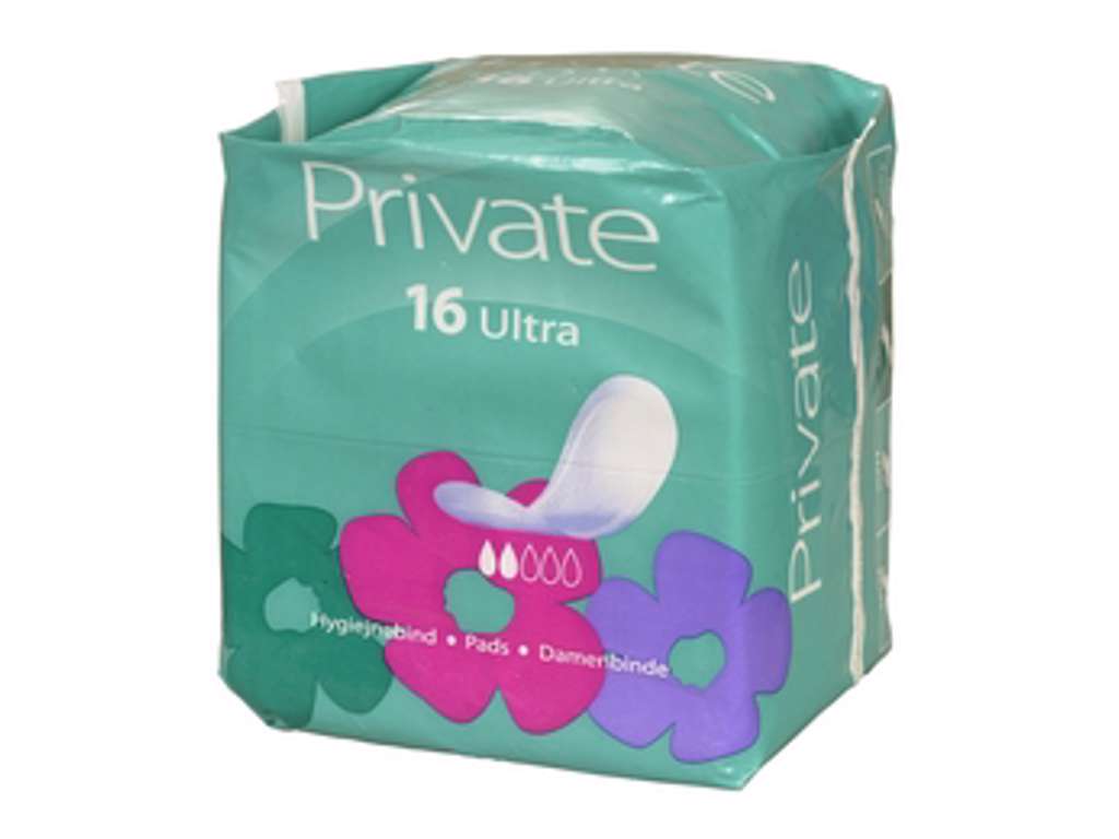 Hygiejnebind Private 12 x 16 stk.