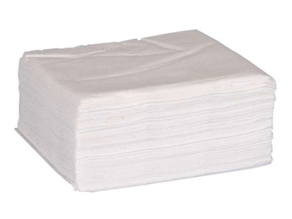 Serviet 33x33 1-lag á 6000 Hvid