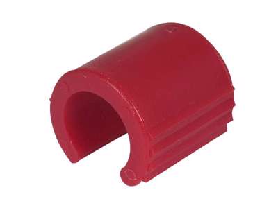 Poseholder til affaldssæk RØD