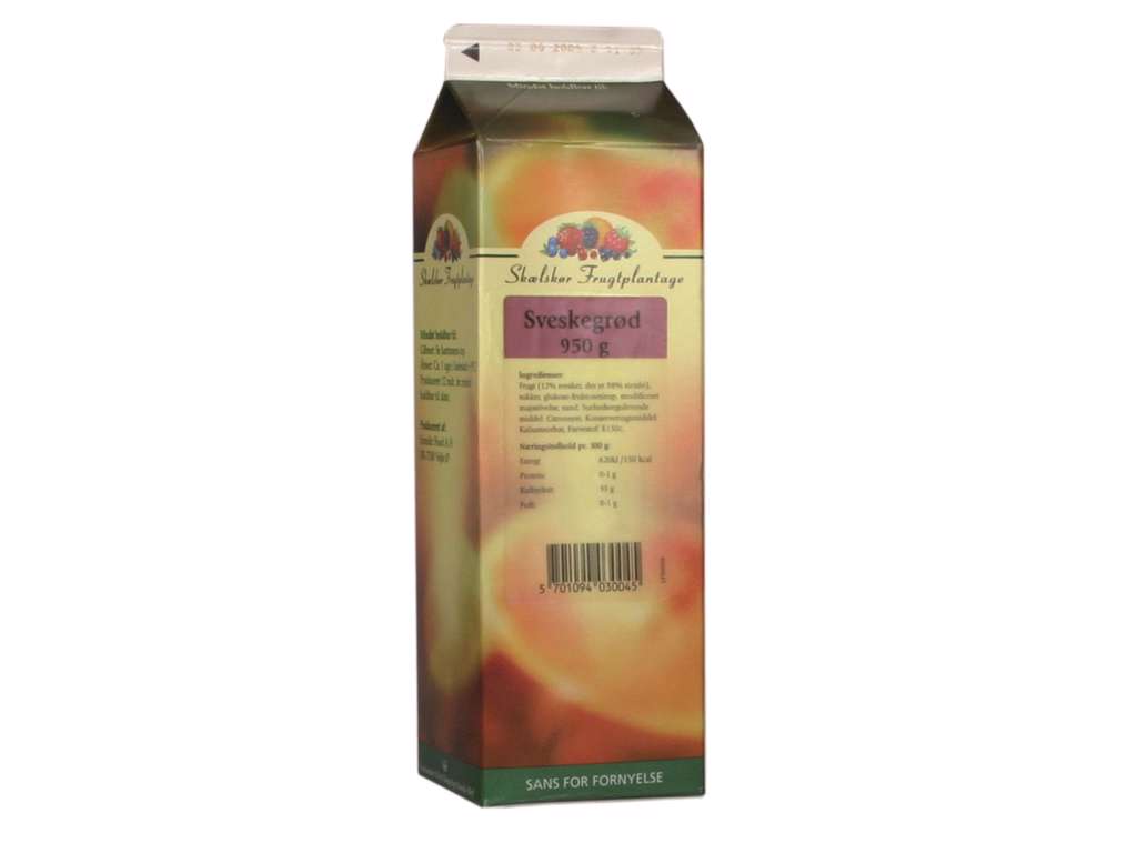 Skelskør Frugtplantage sveskegrød 12 x 950 g