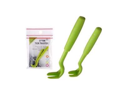 Skovflåt tang 'brækjern' plast 2 stk.