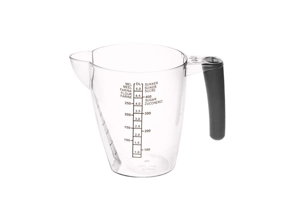 Målekande KLAR 0,5 liter med håndtag