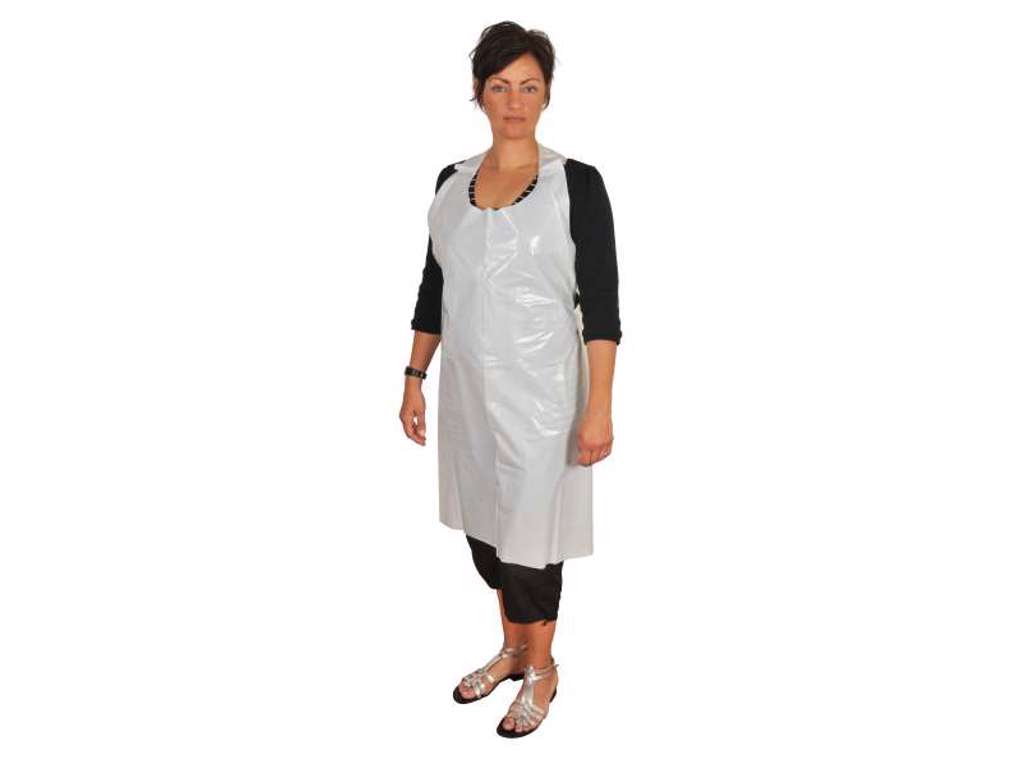 Engangsforklæde HVID á 500 stk.