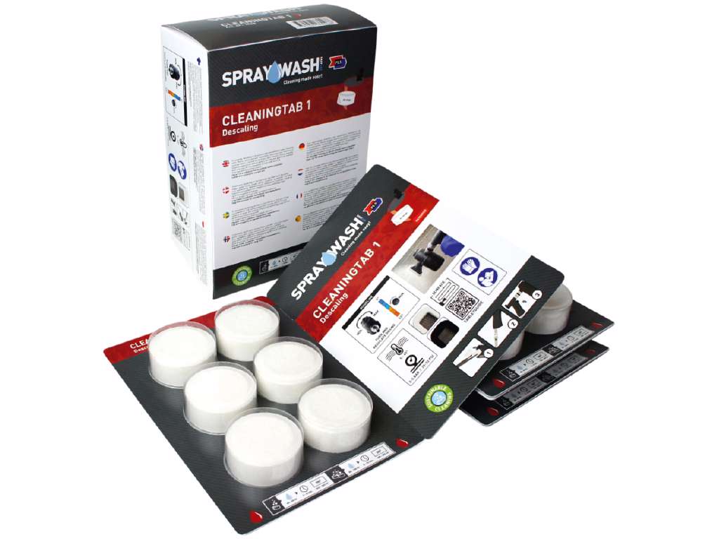 Spraywash Cleantab 1 uden parfume 18 stk.