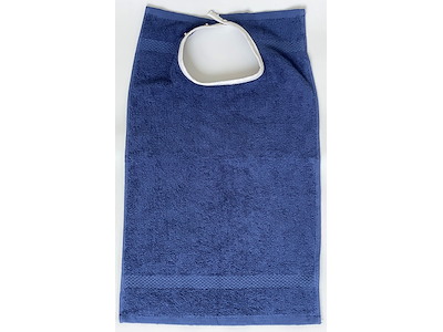 Hagesmæk frotté MARINEBLÅ