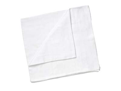 Stofbleer bomuld 80 x 80 cm á12 stk.