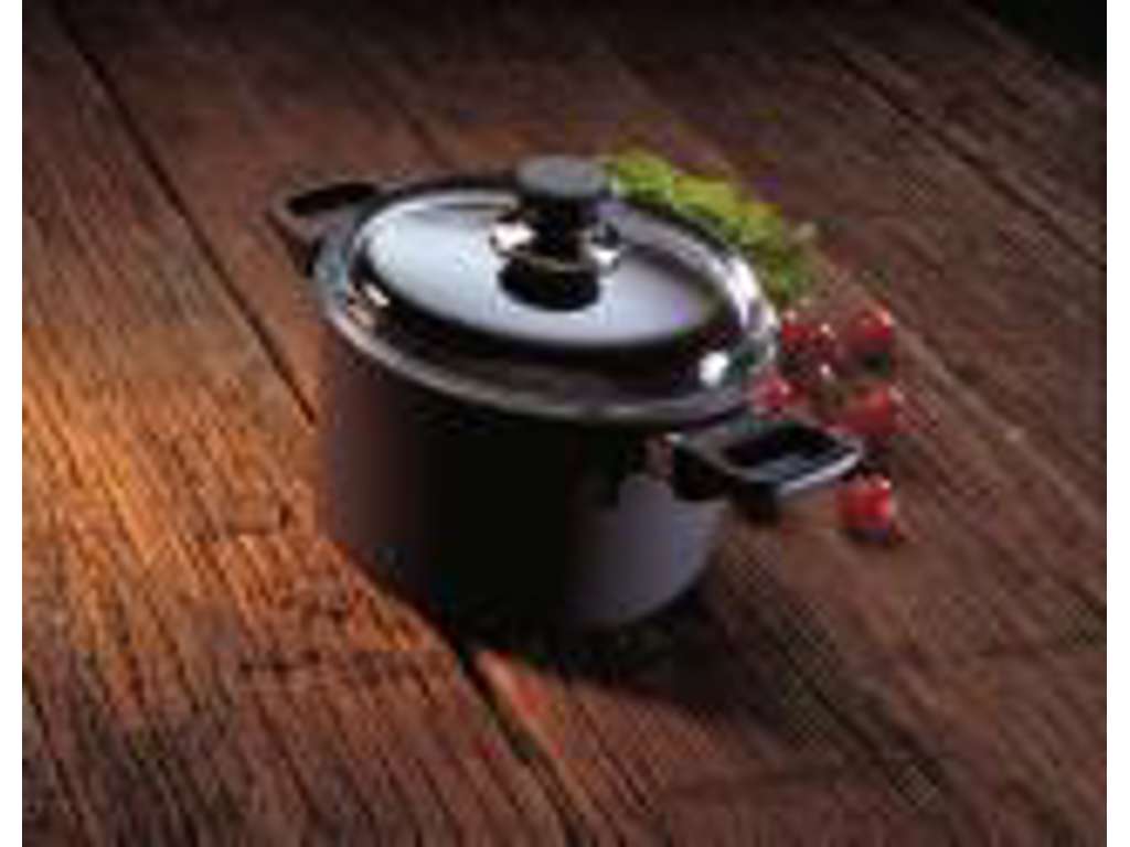 Non-stick gryde med låg 3 liter