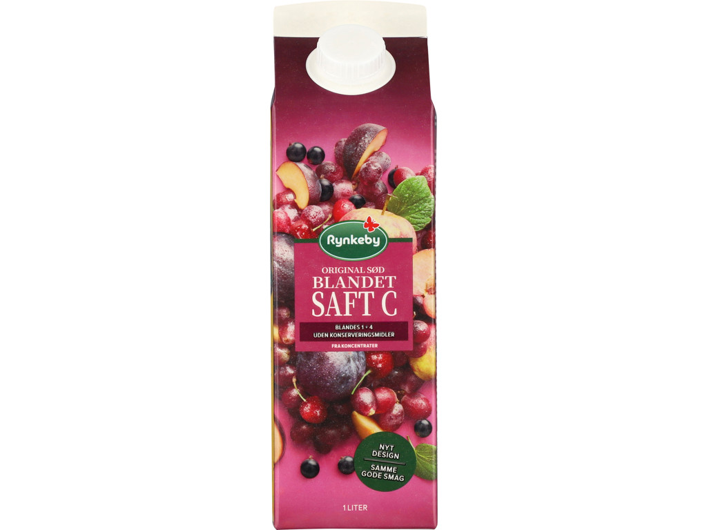 Blandet saft økonomi 12 x 1 liter