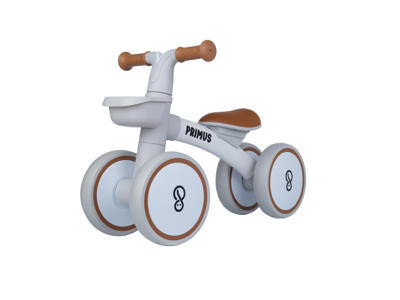 Løbecykel Primus 4-hjulet Grå