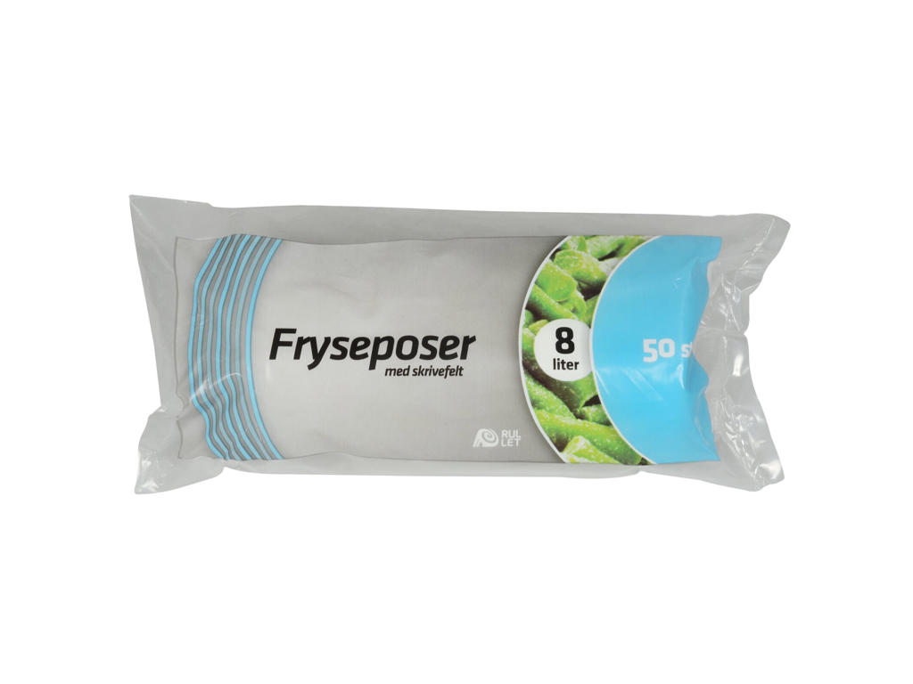 Frysepose 8lt 25x50 cm 24 rl. á 50 ps.