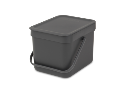 Brabantia Sort & Go affaldsspand til ophæng 6lt