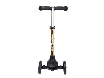 3-hjulet Løbehjul til børn Guld Chrome