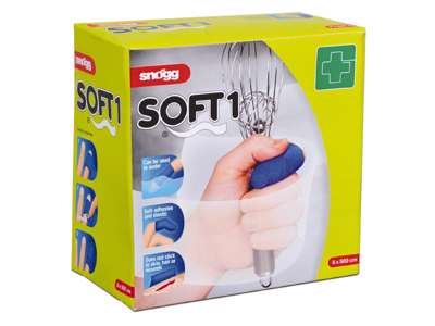 Snøgg plaster Soft Selvhæft BLÅ