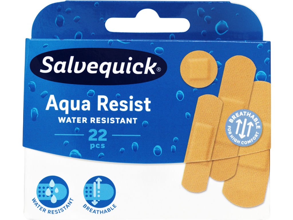 Salvequick hæfteplaster strips 12 x 18 stk.
