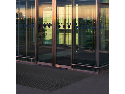 Gummimåtte uden kant lav